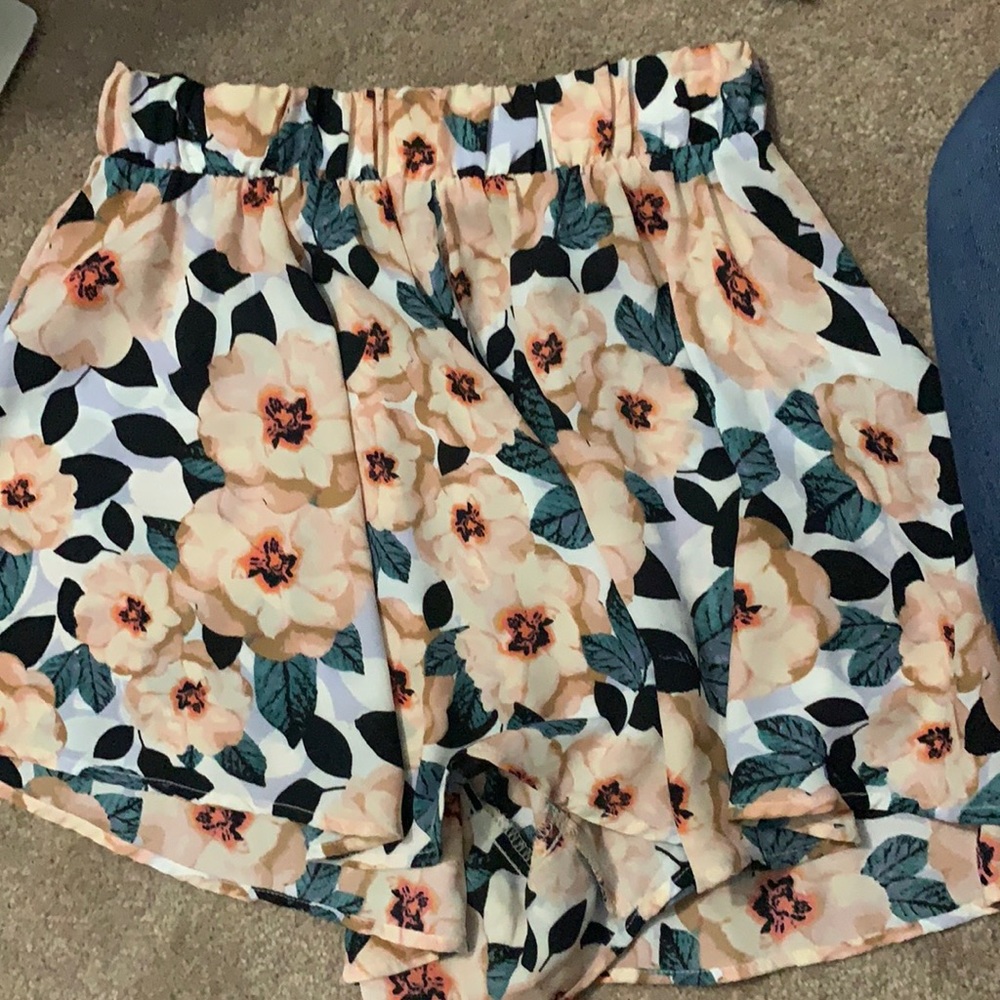 SMYM elastic swing shorts